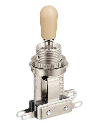 Switchcraft 3-Way Short Straight Toggle Switch