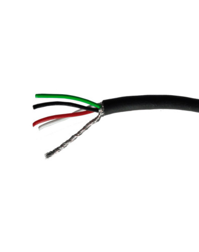 Cable Hosco Apantallado de 4 Conductores 100 cm 2