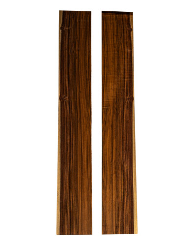 Éclisses en Santos Rosewood FSC 100% A pour guitare classique avec grain équilibré et légère figure naturelle 2