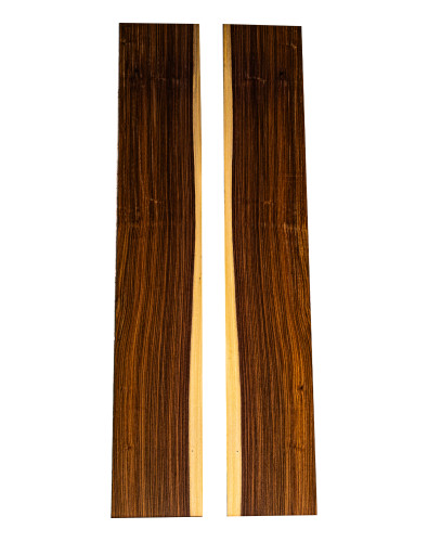 Aros de Pau Ferro FSC 100% 1ª para guitarra acústica con veta equilibrada y figura natural moderada