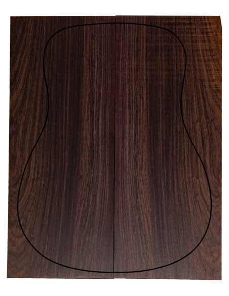 Indian Rosewood A/B back set opened – representative example from the pack