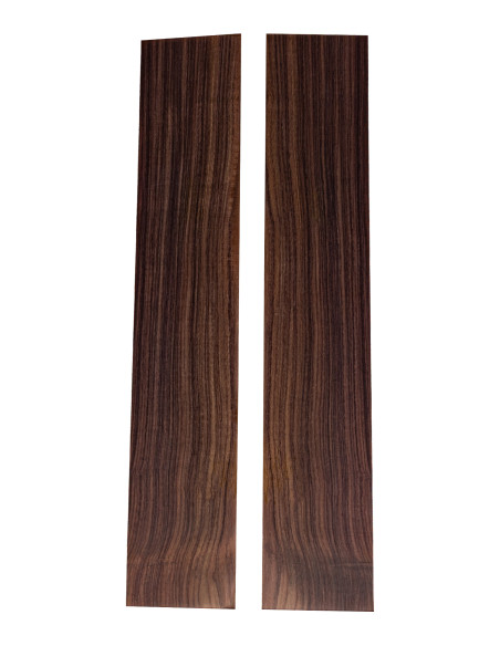 Indian Rosewood A/B side set – sample of natural colour and figure