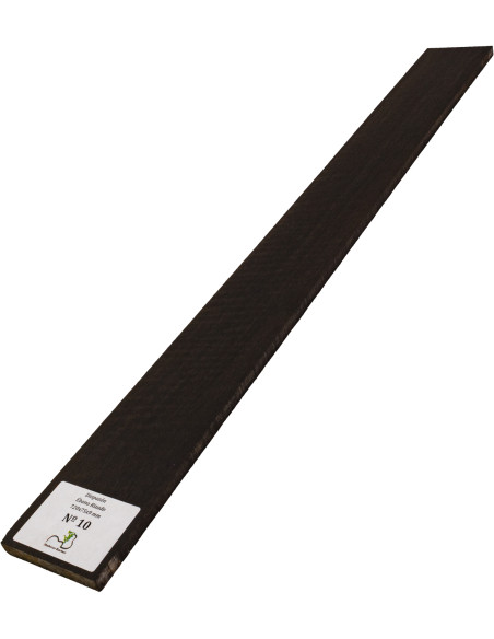 Curly Ebony Fingerboard 720x75x9 mm MB Exclusive No.10, full view