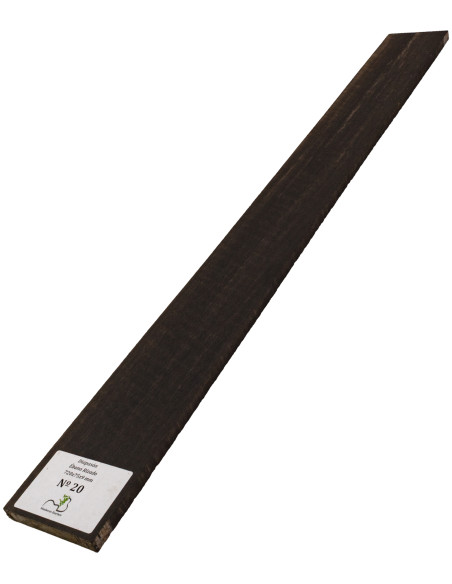 Curly Ebony Fingerboard 720x75x9 mm MB Exclusive No.20, full view