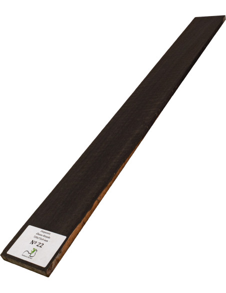 Curly Ebony Fingerboard 720x75x9 mm MB Exclusive No.22, full view