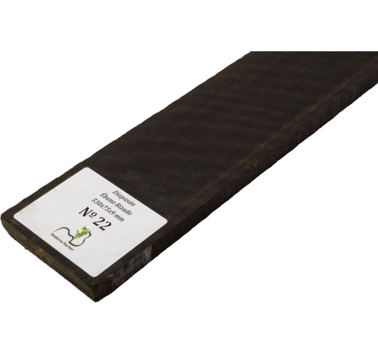 Curly Ebony Fingerboard 530x75x9 mm...