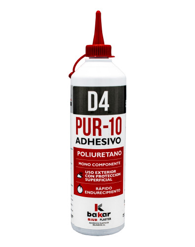 Adhesivo de poliuretano Bakar PUR-10 D4 500 g para luthería