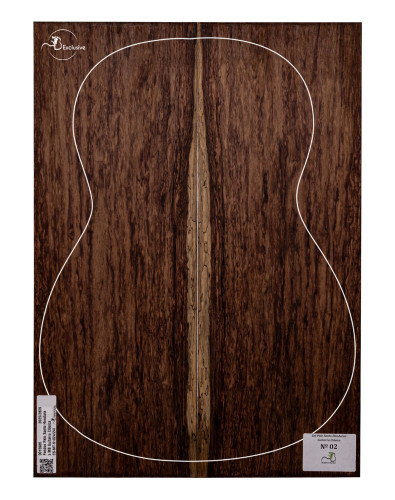 Honduran rosewood back corresponding to this MB Exclusive classical guitar set