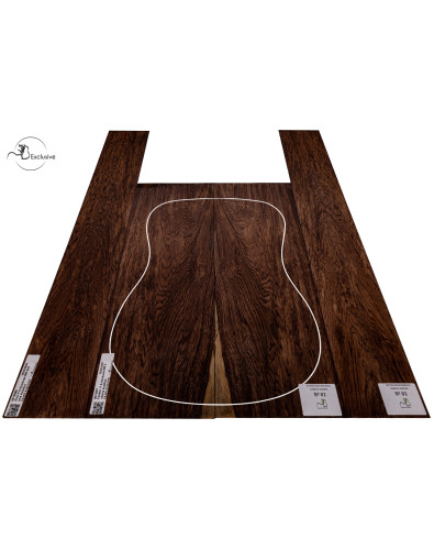 Jeu Palissandre du Honduras Guitare Acoustique MB Exclusive Nº 01 2