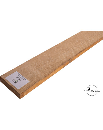 Ebauche de manche en érable moucheté MB Exclusive pour guitare électrique, pièce unique, surface poncée 2