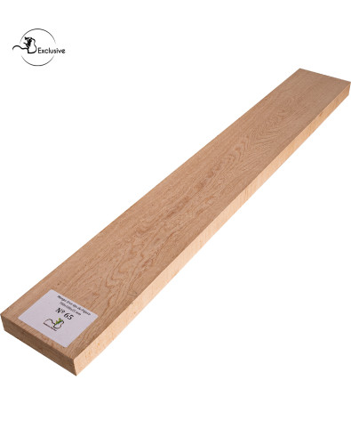 Ebauche de manche en Érable moucheté MB Exclusive pour guitare électrique, pièce unique, surface poncée