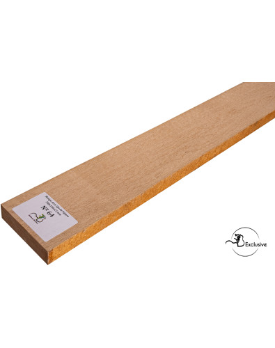 Mango de arce ojo de pájaro MB Exclusive para guitarra eléctrica, pieza única, superficie lijada sin tratamiento 2