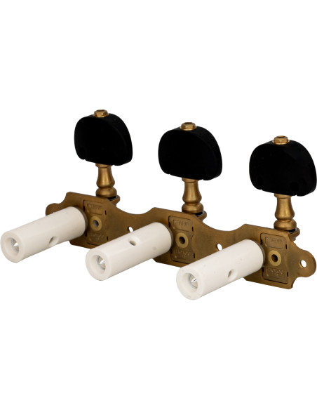 Clavijero Gotoh 35G510QC Matte Gold detalle del poste y rodillo