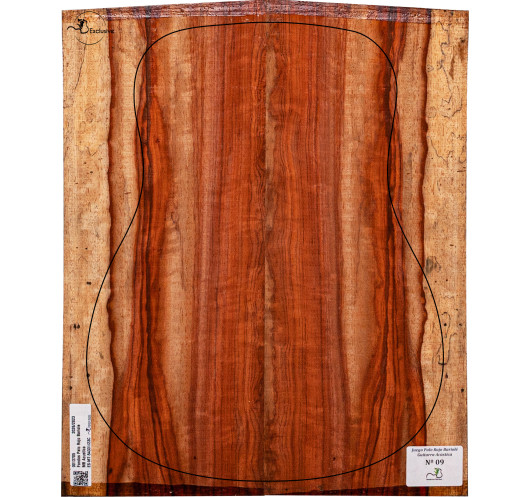 Padauk Bariolé Acoustic Guitar Set MB...
