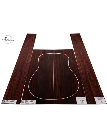 Juego Bois de Rose guitarra acústica MB Exclusive Nº219 — Maderas Barber