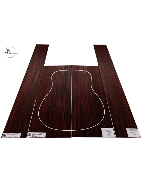 Juego Bois de Rose guitarra acústica MB Exclusive Nº213 — Maderas Barber