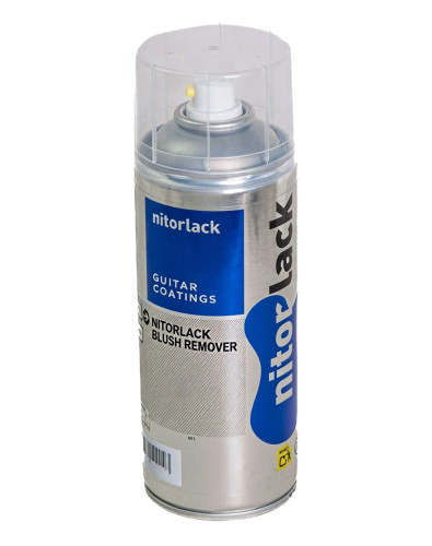 Spray Anti-Voile Nitorlack spray élimination voile vernis guitare — Maderas Barber
