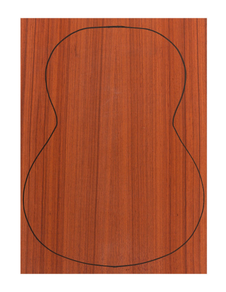 Padouk + Sapele Laminated Classical Guitar Back