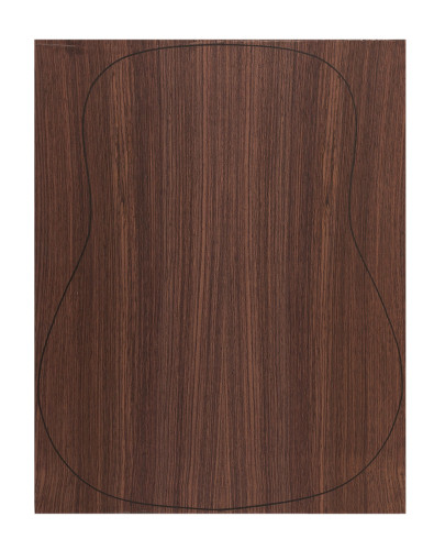 Back Indian Rosewood acoustic guitar plywood