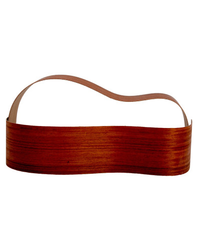 Sides Padouk Outer Face 0,5 mm. + Sapele Inner Face (825x125x2,2/2,4 mm.)x2