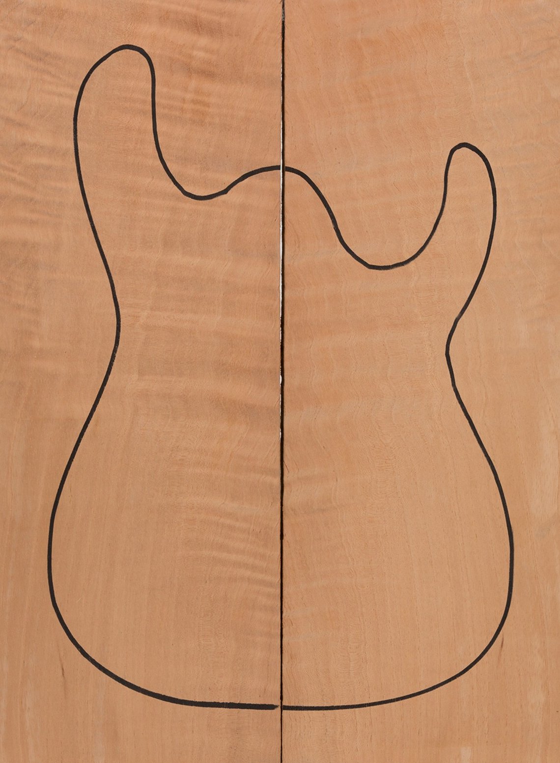 Honduras Cedar Body (CITES) (550x200x50mm)x2