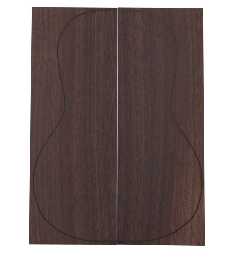 Santos Rosewood Back (360x130x4 mm)x2