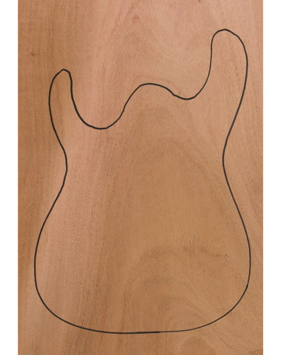 Mahogany Body (CITES) 550x380x50mm