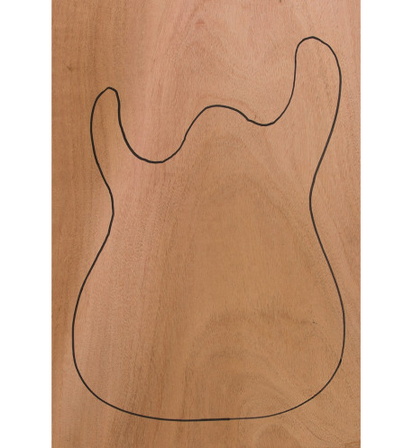 Body Caoba (CITES) 550x380x50mm