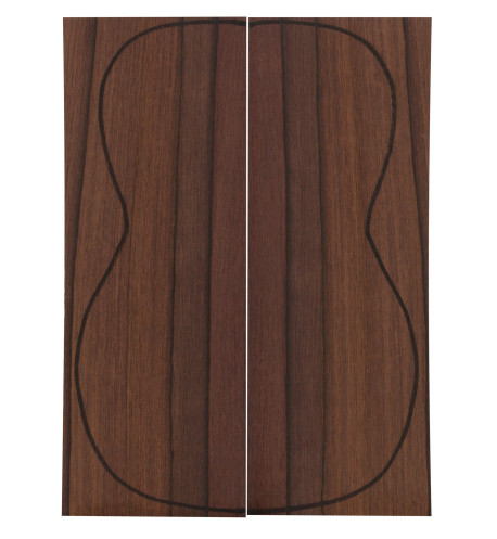 Madagascar Rosewood (CITES) (255x90x3mm)x2