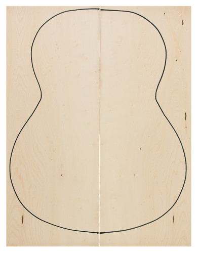 Birdseye maple guitar