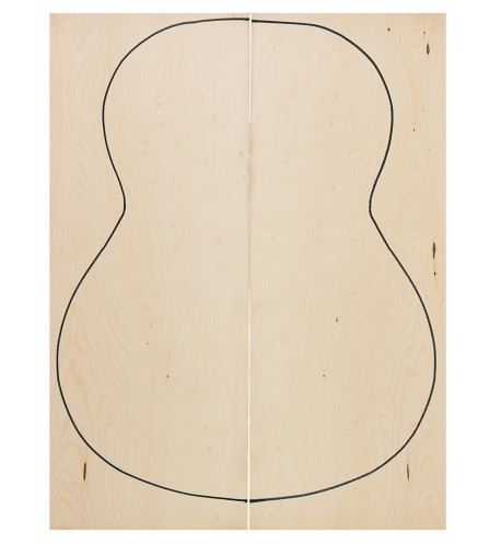 Birdseye maple guitar