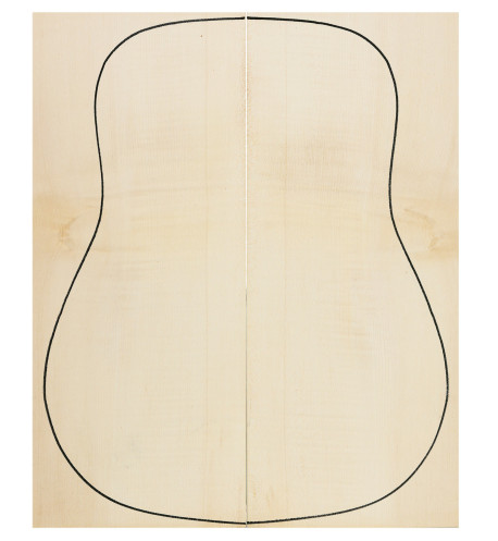 Curly Maple Guitar Backs