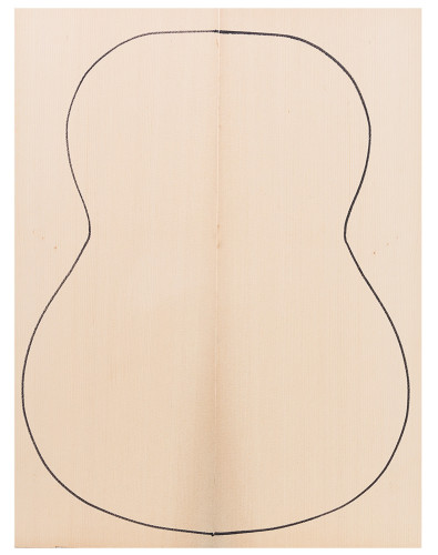 Abeto Sitka guitarra