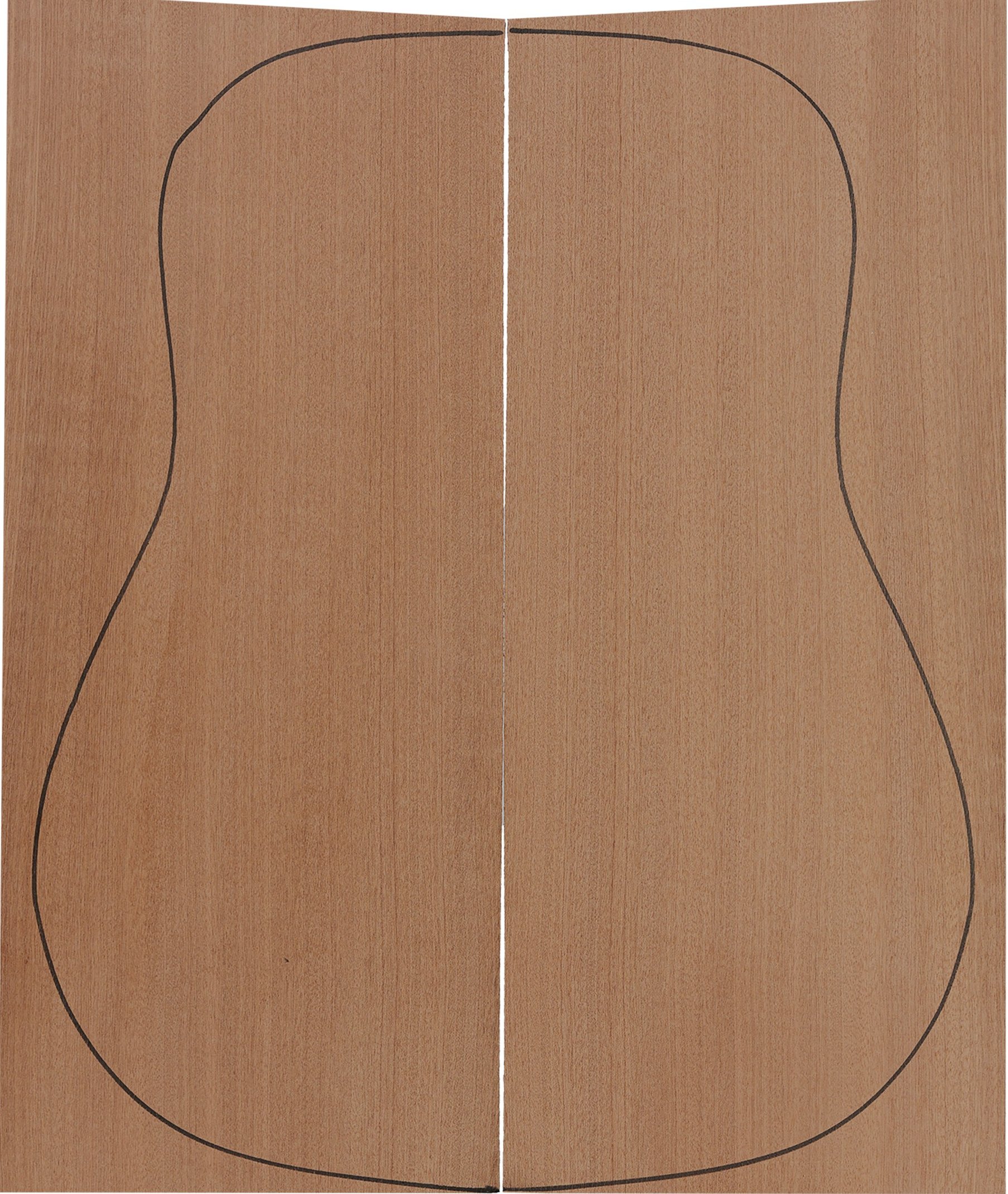 Western Sapelly FSC 100% Back (825x125x4 mm)x2