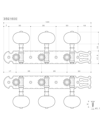 Gotoh 35g 1600 2W 2