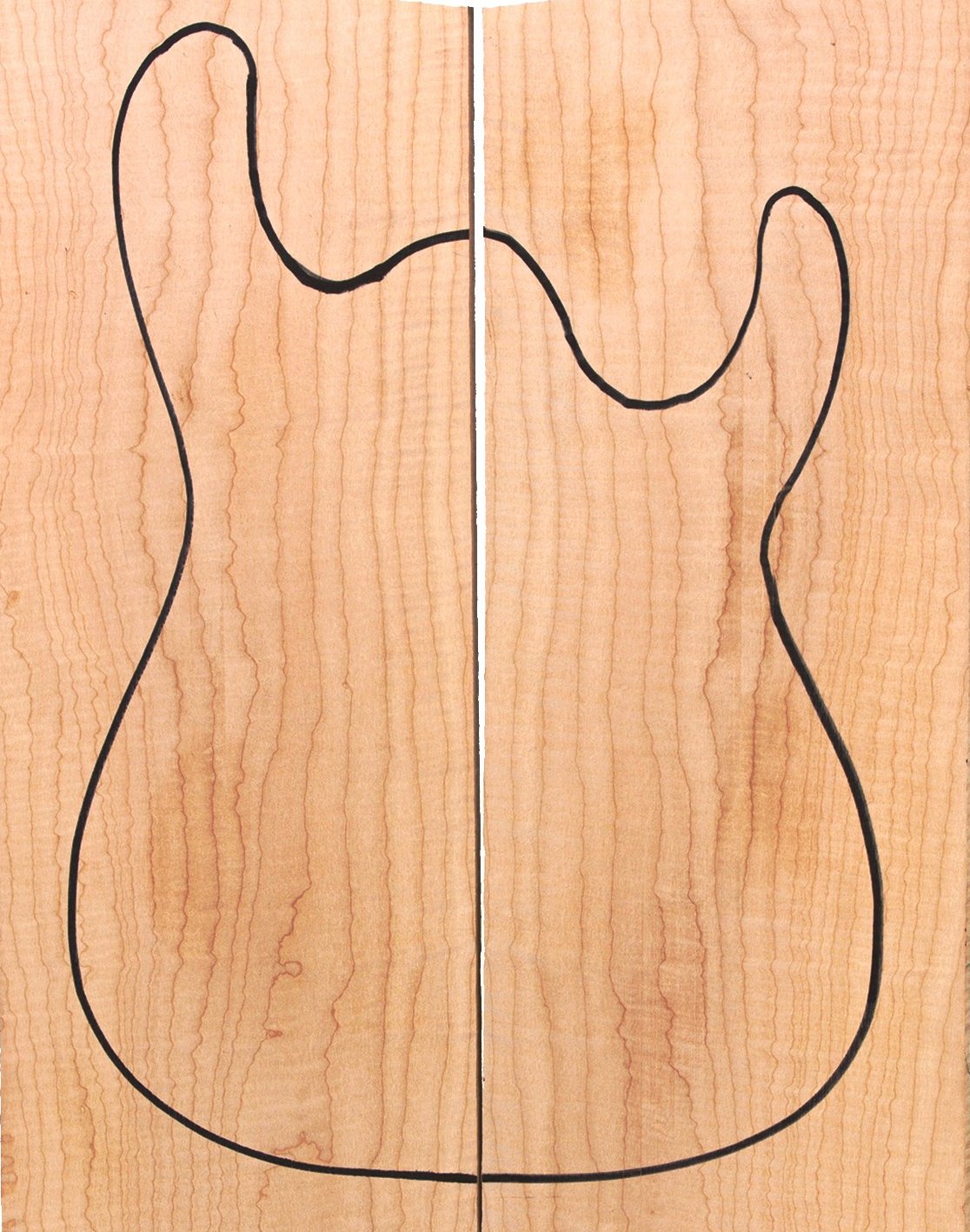 hard maple guitar top