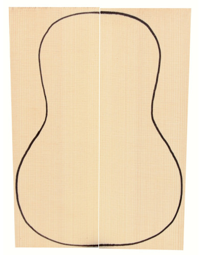 European Spruce Top (360x130x4 mm)x2