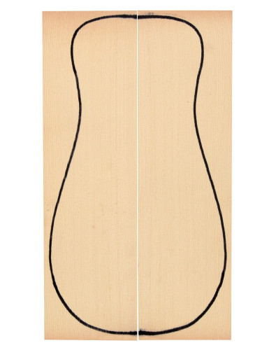 European Spruce Top (320x90x3 mm)x2