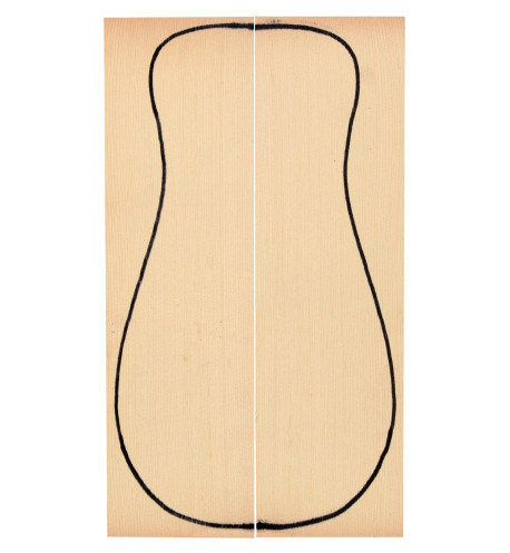 European Spruce Top (320x90x3 mm)x2