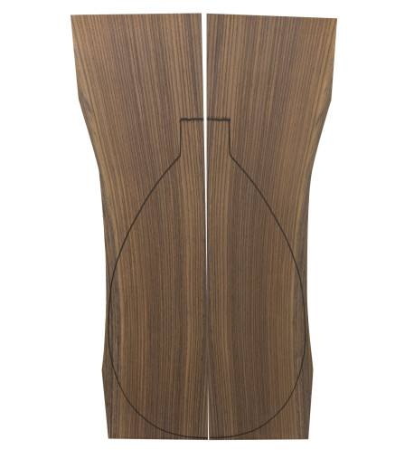 Santos Rosewood Back (460x180x4 mm)x2