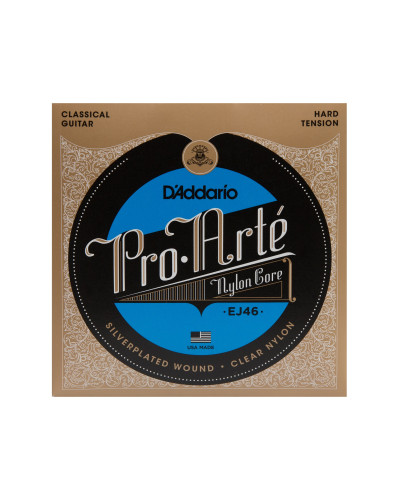 Juego Cuerdas G. Clásica D'Addario EJ-46 Hard