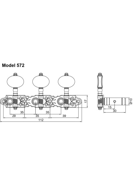 Clavijero Ivoroid 572