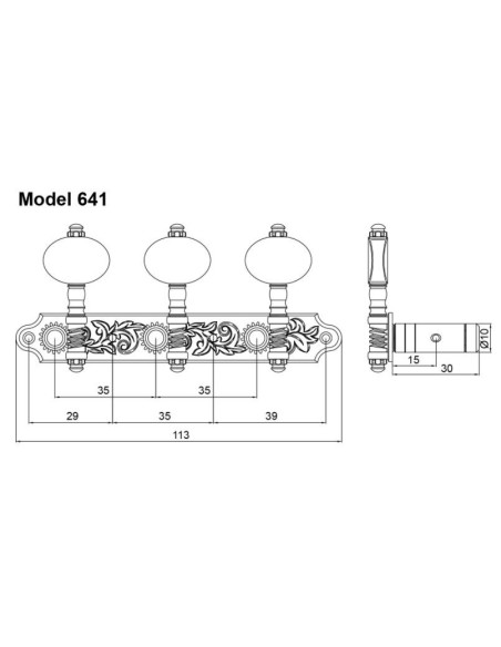 Clavijero Perona 641B