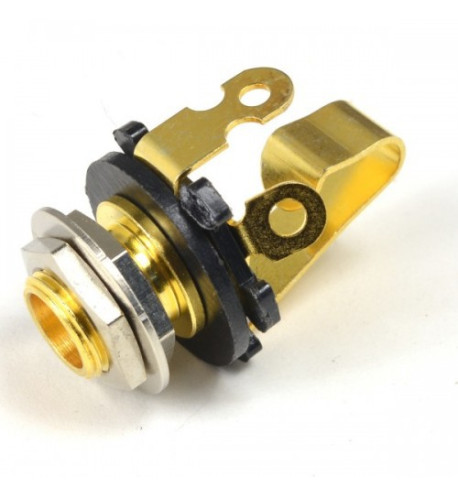 Jack Socket Gold Mono JSBM professional