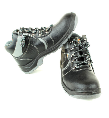 Leather Boot Toe Cap and Insole Steel