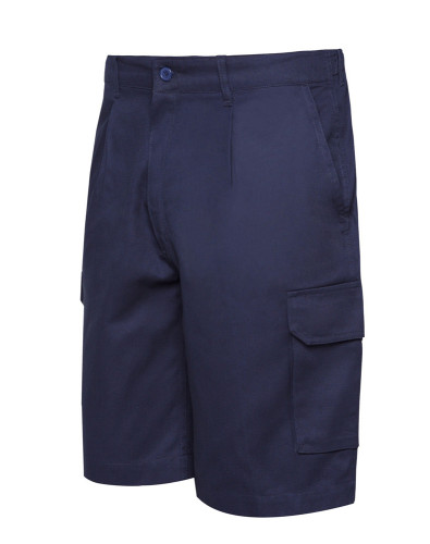 Blue Navy Side Pocket Bermuda