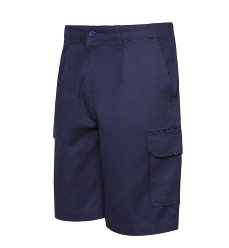 Blue Navy Side Pocket Bermuda