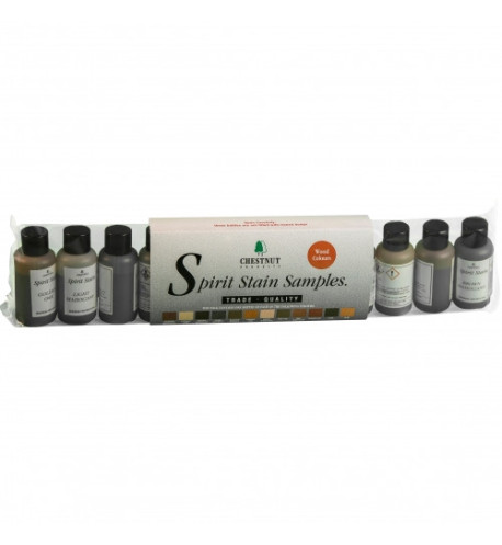 Spirit Stain Kit (Wood Colours)