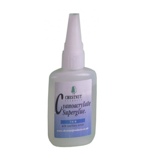 Chestnut Cyanoacrylate Adhesive Thin, 20gr