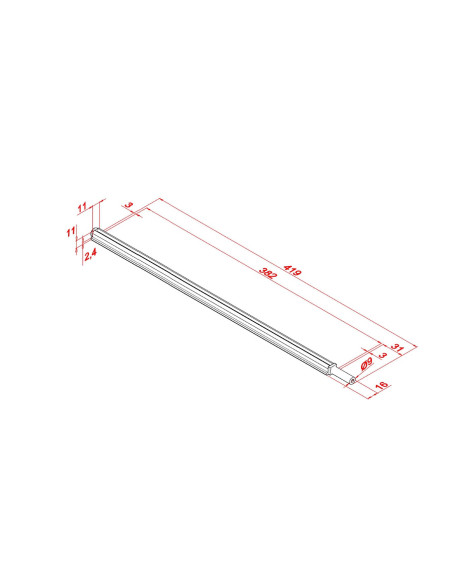 TFC 400 Neck Truss Rod